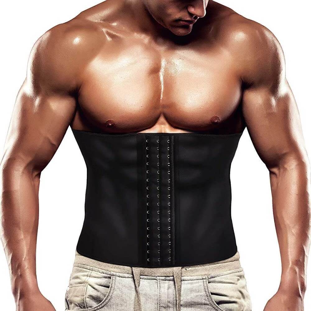 Waist Trainer Belt + Sweat Hot Sauna Jacket