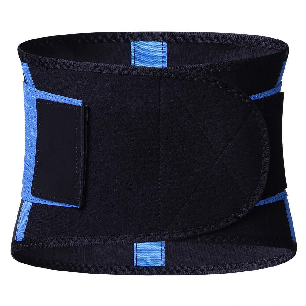 Men Adjustable Workout Waist Trainer - Running & Weightlifting, Joint Stabilizer with Compression Straps