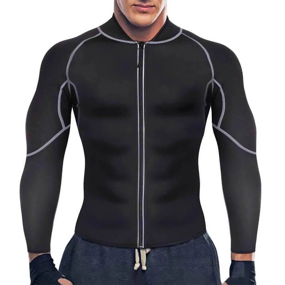 Waist Trainer Belt + Sweat Hot Sauna Jacket