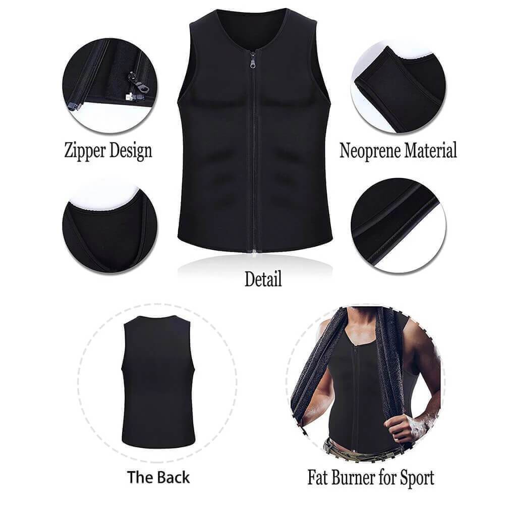 Vest for Weightloss + Yoga Shorts