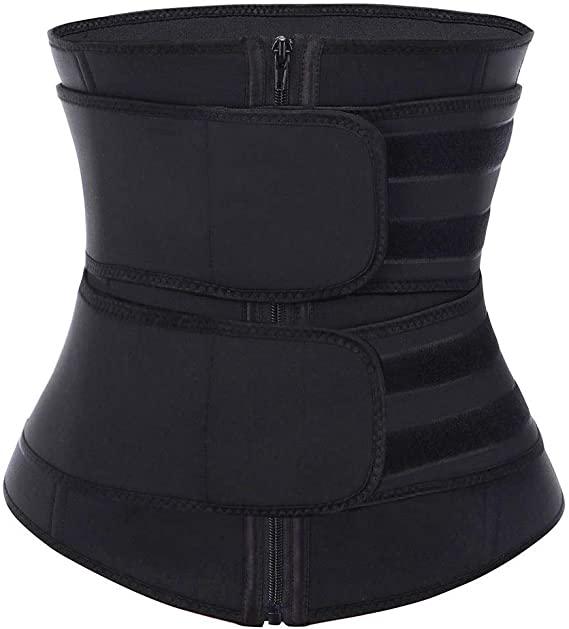 Men Double Straps Tummy Control Waist Trainer