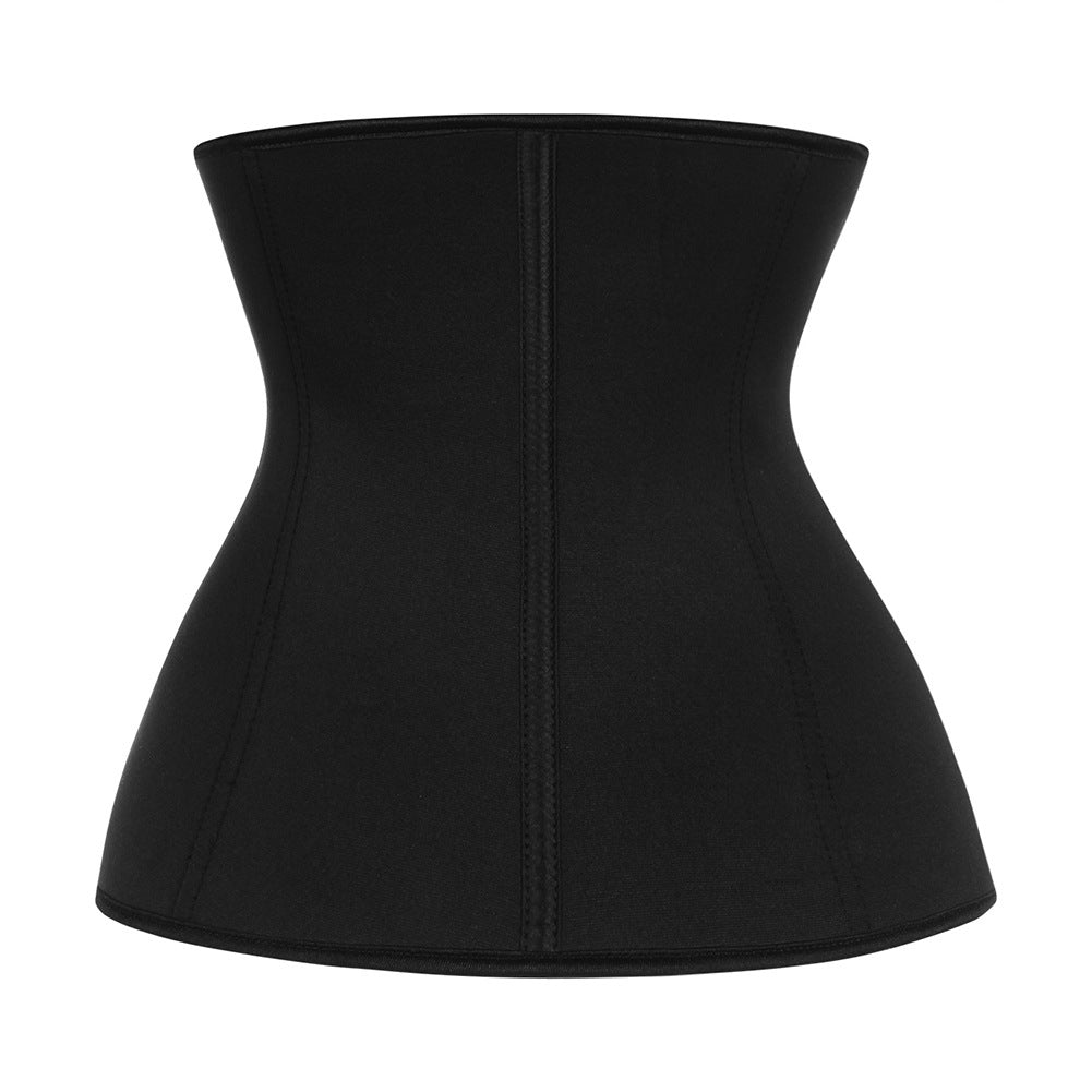 Workout Waist Trainer Women Sweat Waist Trimmer  Body Shaper Tummy Control Girdle Sauna Suit for Women