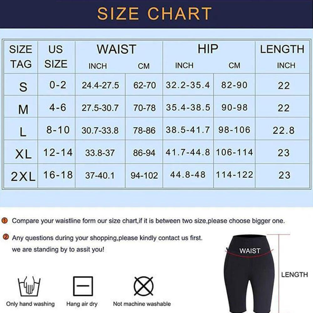 Women Weight Loss Pants Neoprene Exercise Leggings Sauna Suit