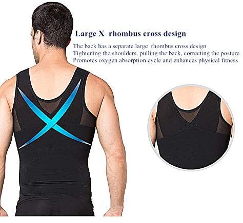 Men Body Shaper Vest Underwear