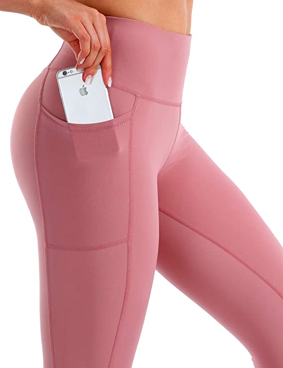 Women's Yoga Pants High Waist Tummy Control 4 Way Stretch Sports Leggings Activewear Tights