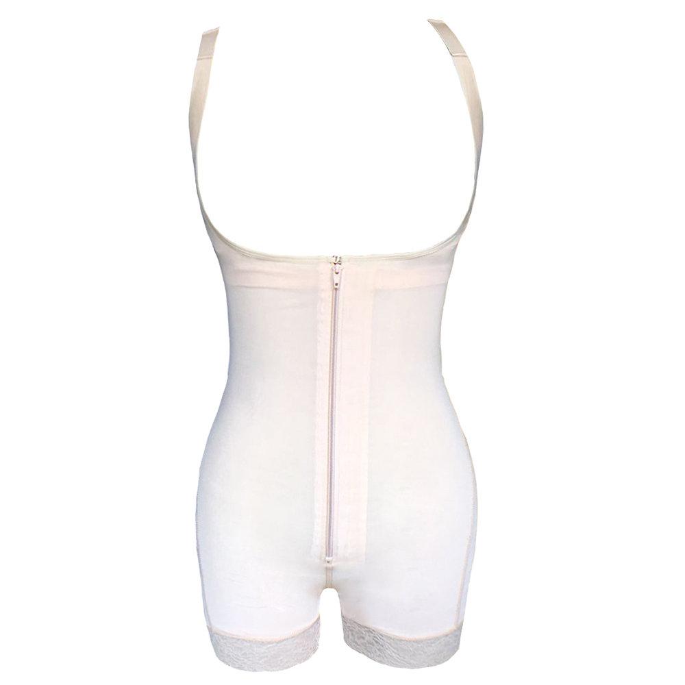 Front Zipper Belly Control Push Up Slimming Bodysuit Shapewear