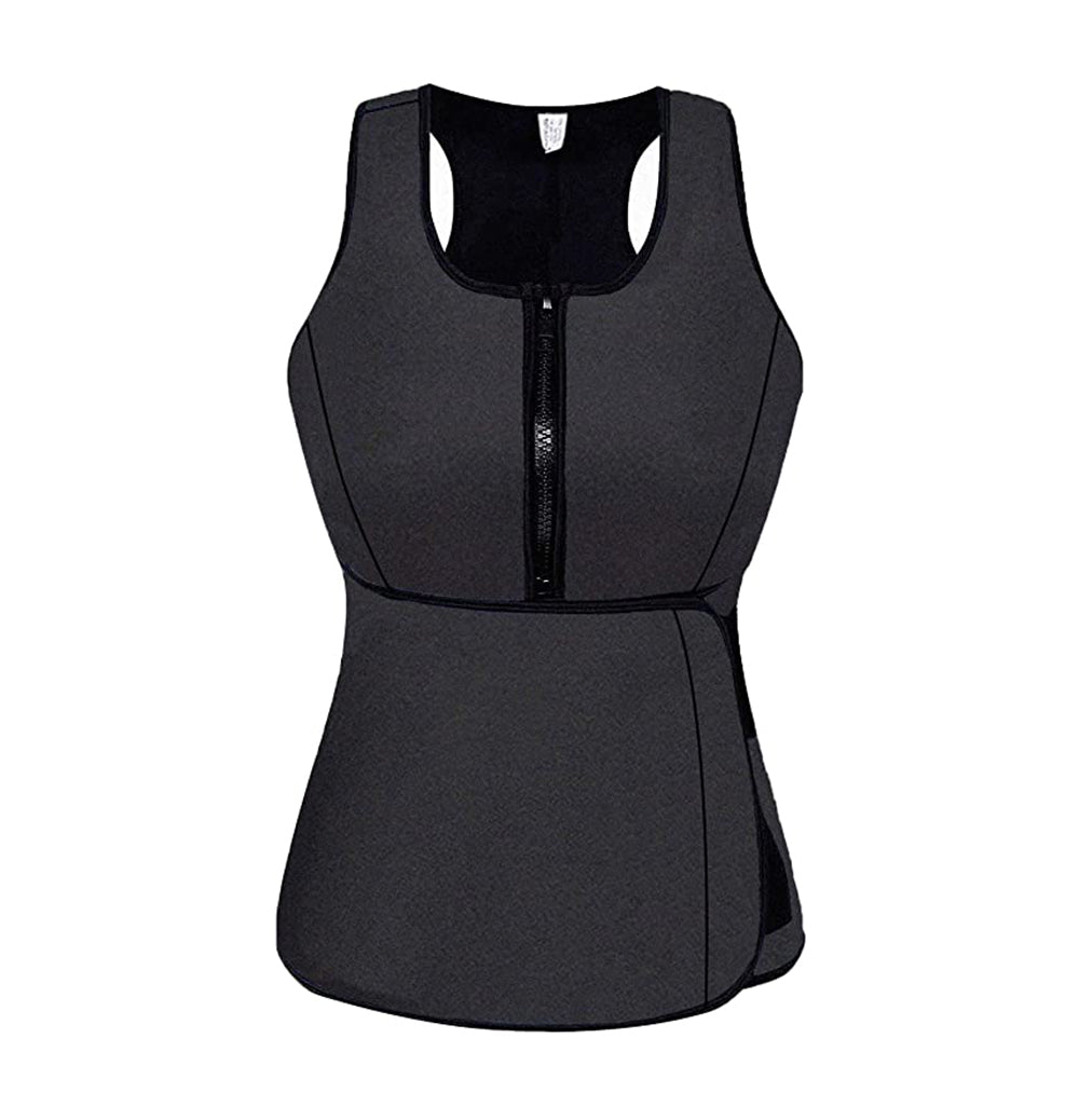 Workout Vest with Adjustable Waist Trimmer