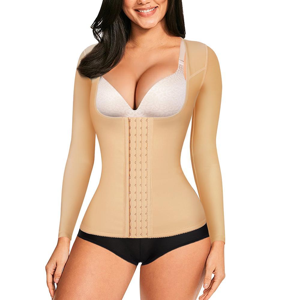 Women Tummy Control Upper Arm Shaper Post Surgical Compression Tops