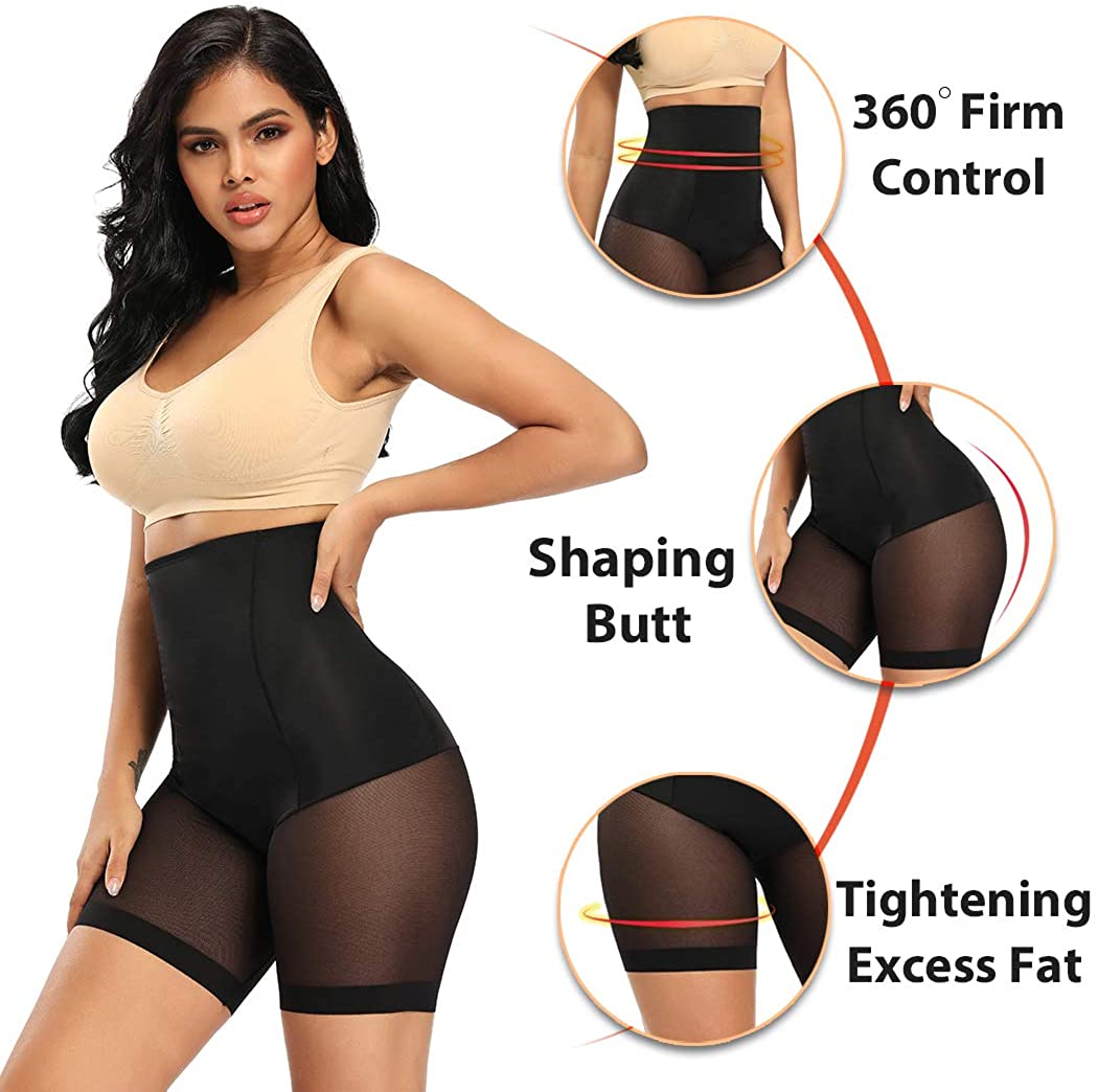 High Waist Tummy Control Body Shaper for Women Butt Lift Seamless Slimming Waist Shapewear