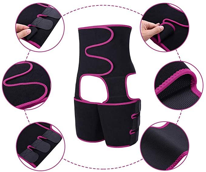 High Waist Thigh Trimmer - Women Hip Enhancer Invisible Butt Lifter Shaper for Workout, Training, Fitness Shapewear