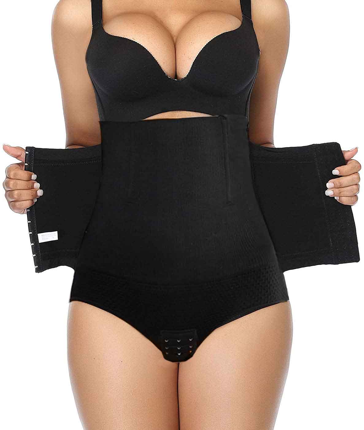 Women Butt Lifter Shapewear Hi-Waist Tummy Control Panties Slimmer Body Shaper