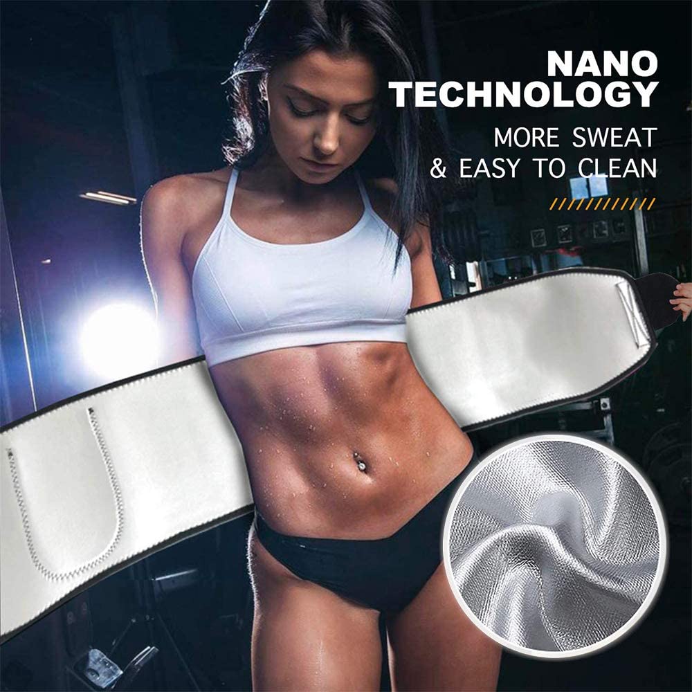 Waist Trimmer for Women & Mens Waist Trainer Sweat Belt