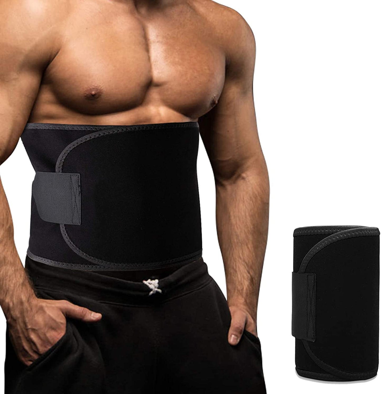 Waist Trimmer for Women & Mens Waist Trainer Sweat Belt