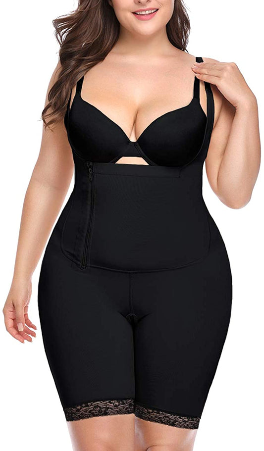 Womens Slimming Bodysuit Tummy Control Seamless Shapewear Full Body Shaper Corset