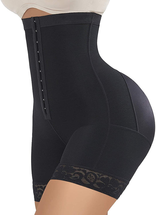 Women High Waist Body Shaper Butt Lifter Firm Control Shapewear Boyshorts