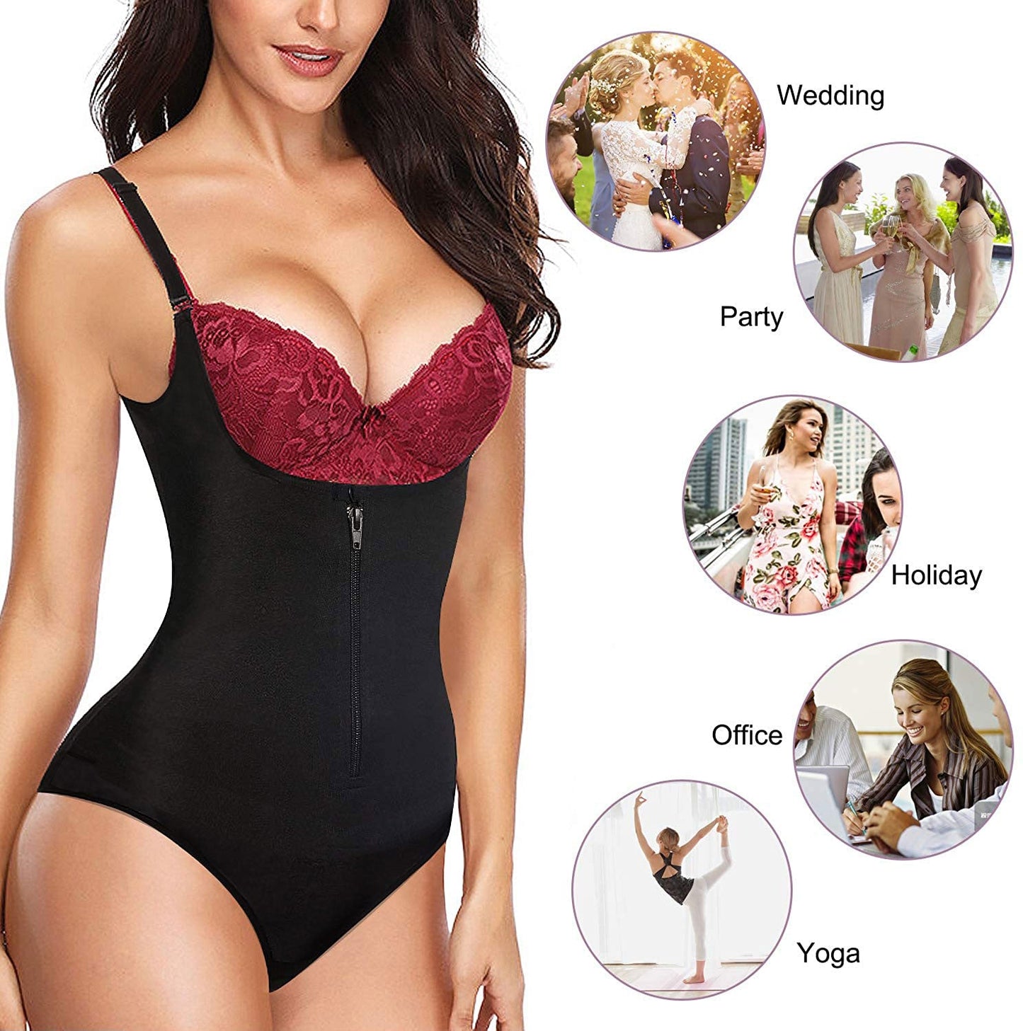 Full Body Breathable Double Slim Shapewear