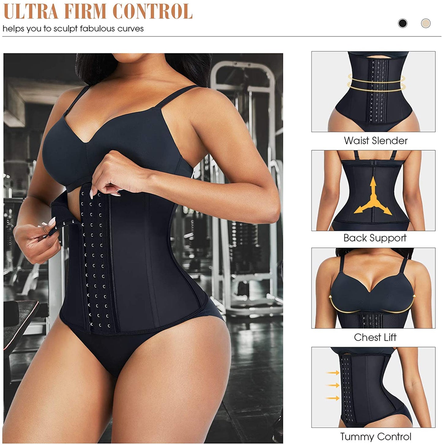 Woman Fat Burning Waist Trainer Belt