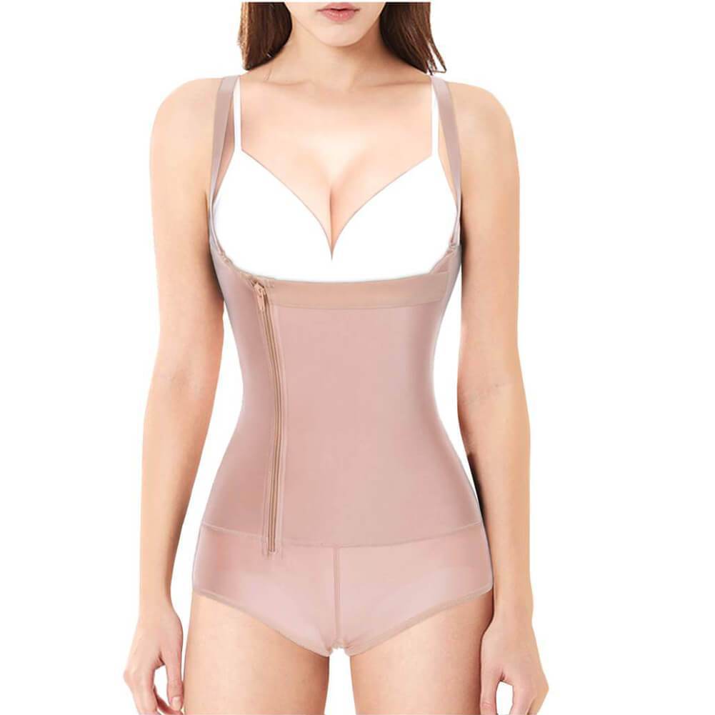 Latex Slim  Zipper Bodysuit