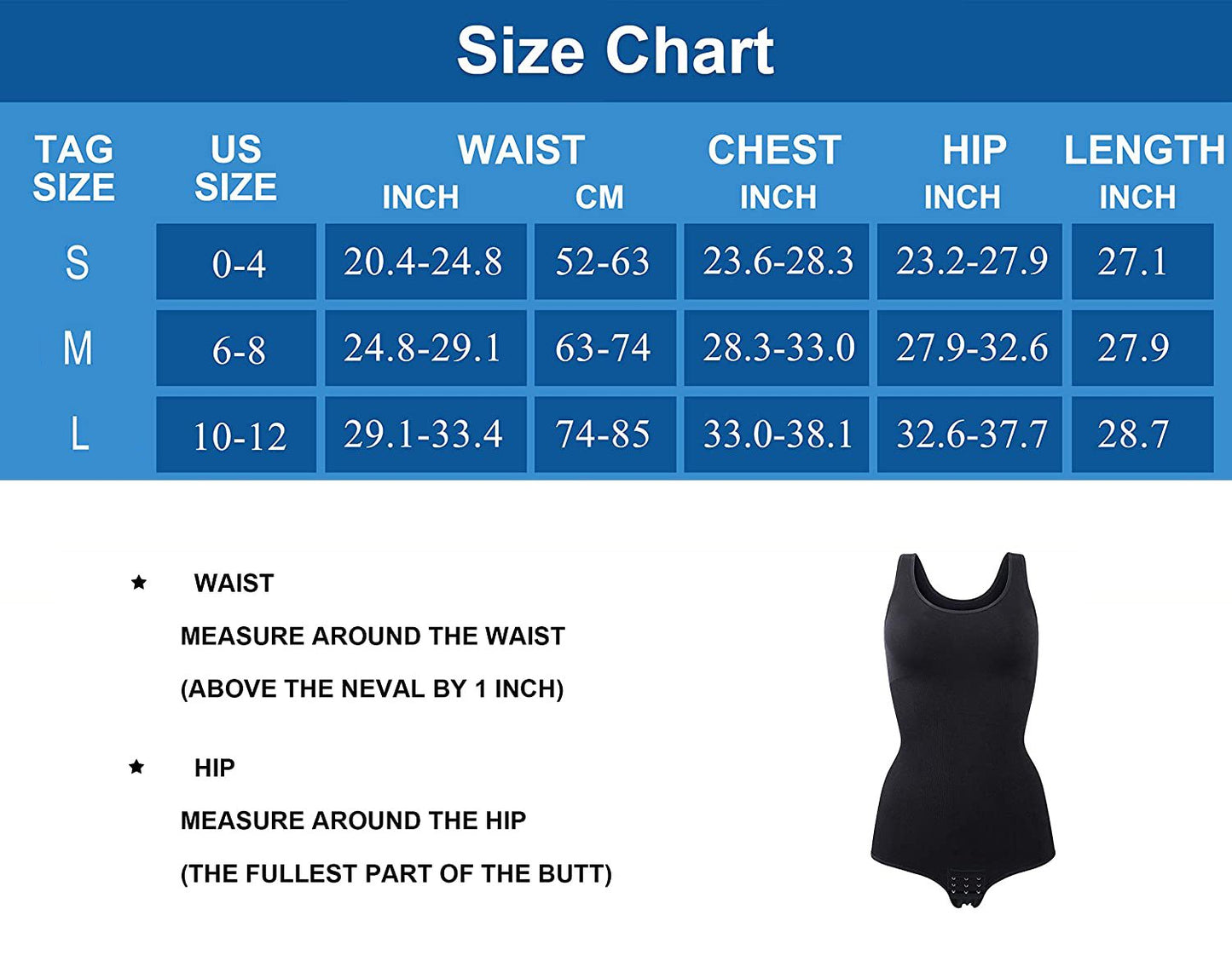 Women Waist Trainer Bodysuit Slim Full Body Shapewear Seamless Round Neck Jumpsuits Tummy Control Tops