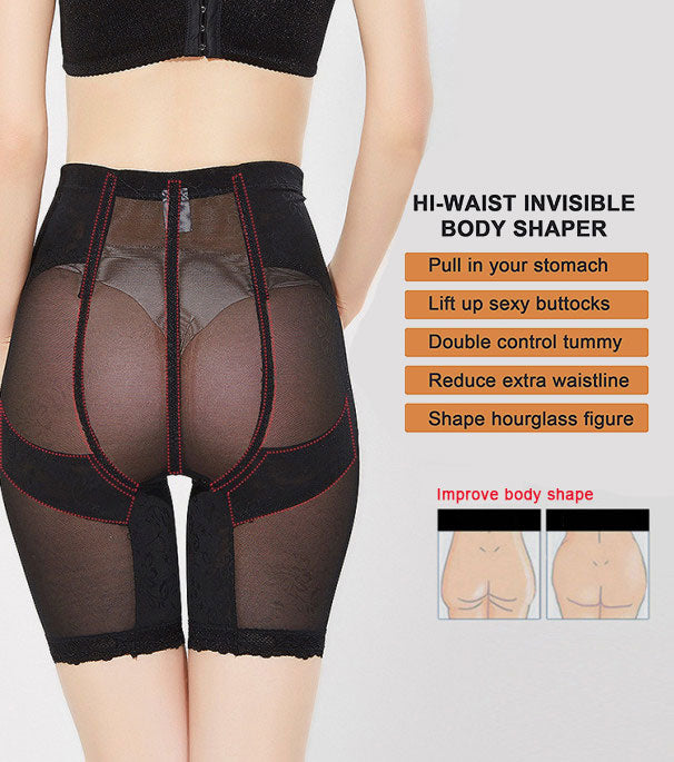 Womens Shapewear Tummy Control Panties Body Shaper High Waist Butt Lifter Short Thigh Slimmers