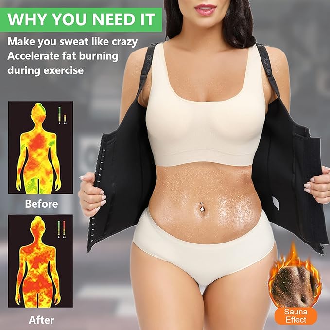 Women Zipper Vest Corset