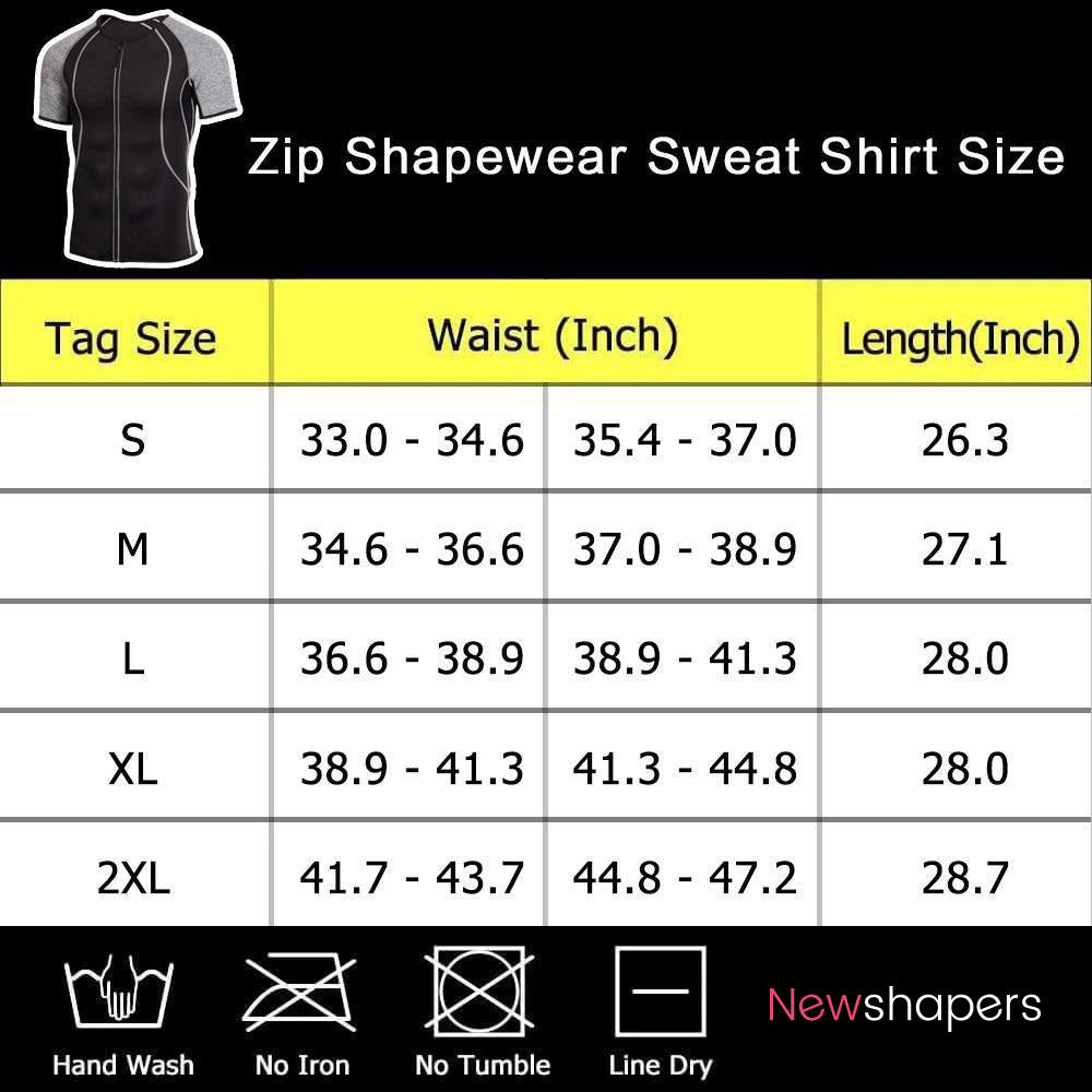 Weight Loss Zip Shapewear Sweat Shirt + Yoga Shorts