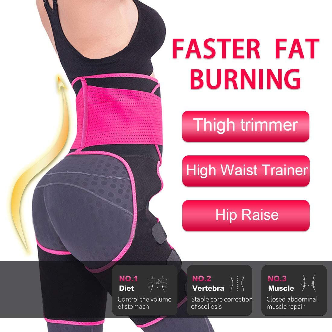 3-in-1 Trimmer Fitness Weight Butt Lifter