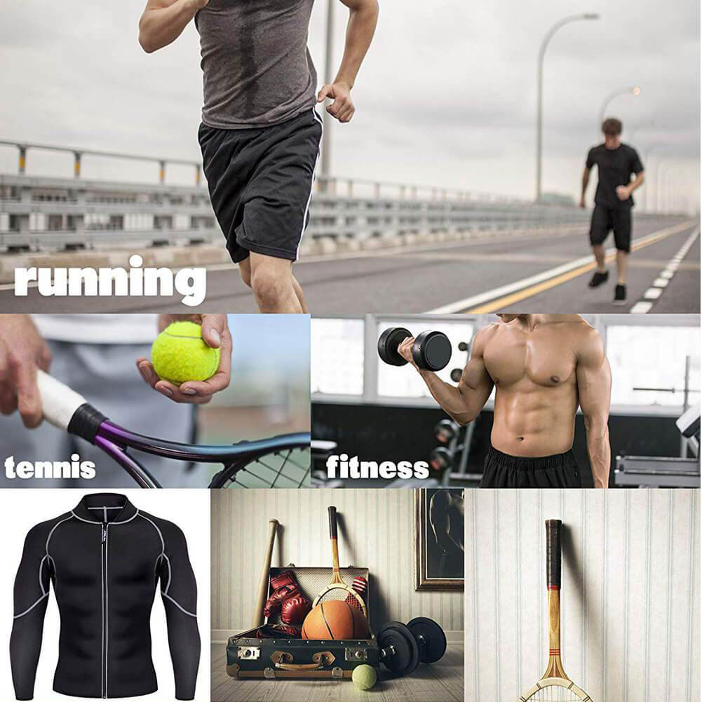 Men Sweat Neoprene Sauna Suit