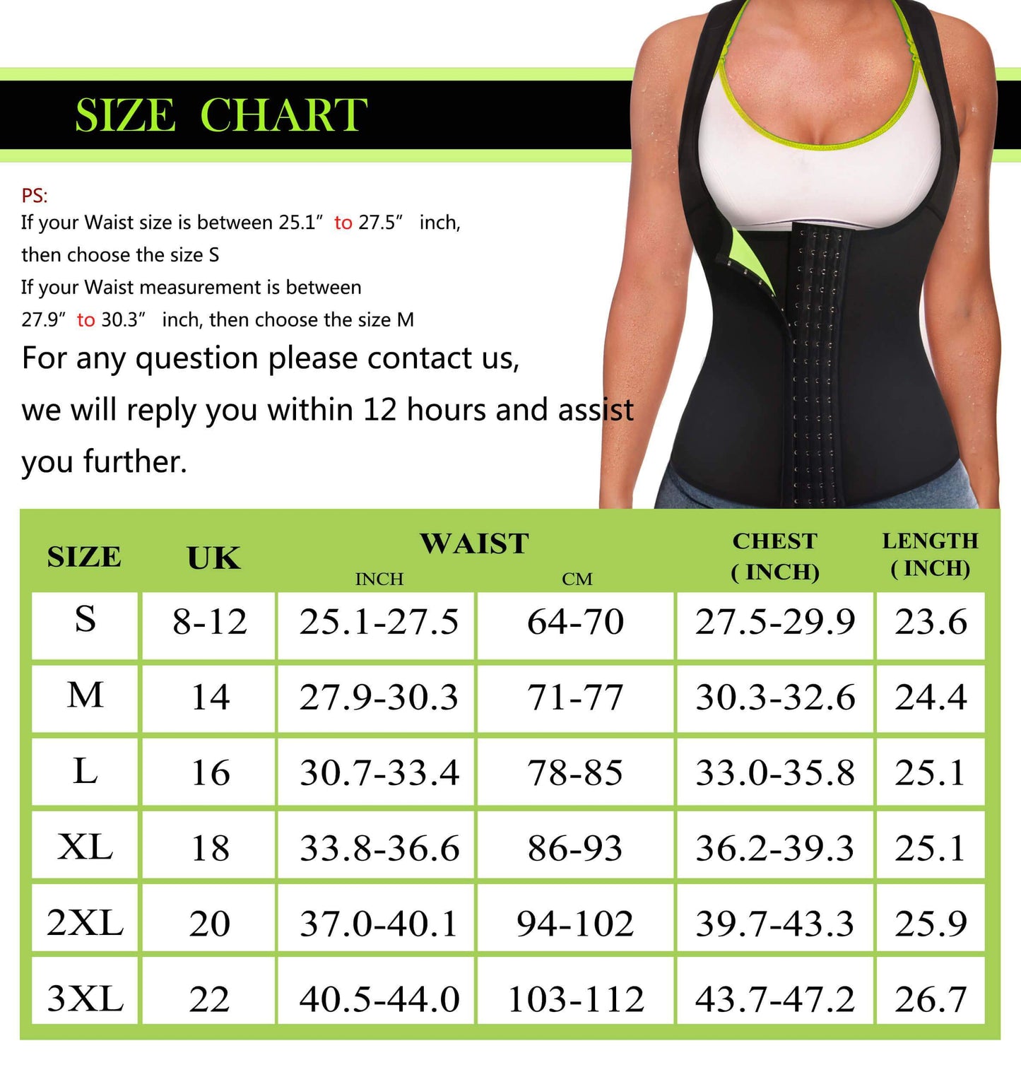 Neoprene Waist Trainer Corset