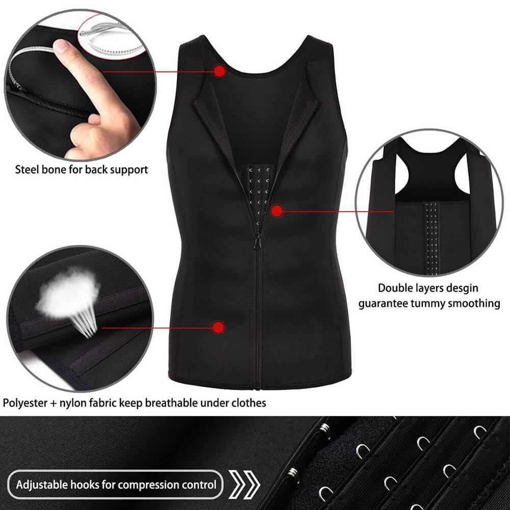 Compression Slimming Undershirt + Yoga Shorts