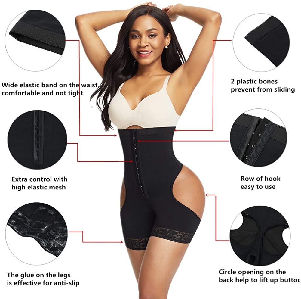 Women Butt Lifter Shapewear High Waist Body Shaper Sexy Waist Trainer Control Panties