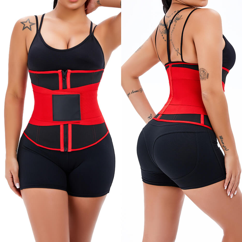 Women Waist Trainer Belt Tummy Control Waist Cincher Trimmer Sauna Sweat Workout Girdle Slim Belly Band