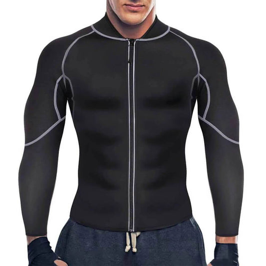 Men Sweat Neoprene Sauna Suit