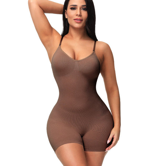 Seamless Full Body Shaper Tummy Control Shapewear Butt Lifter Bodysuit Faja Thigh Slimmer