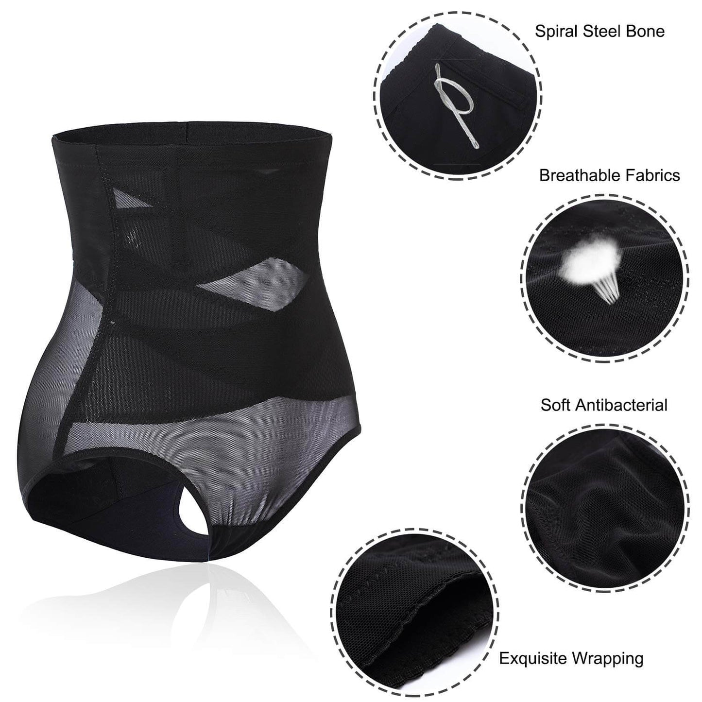 Hi-Waist Double Tummy Control Panty