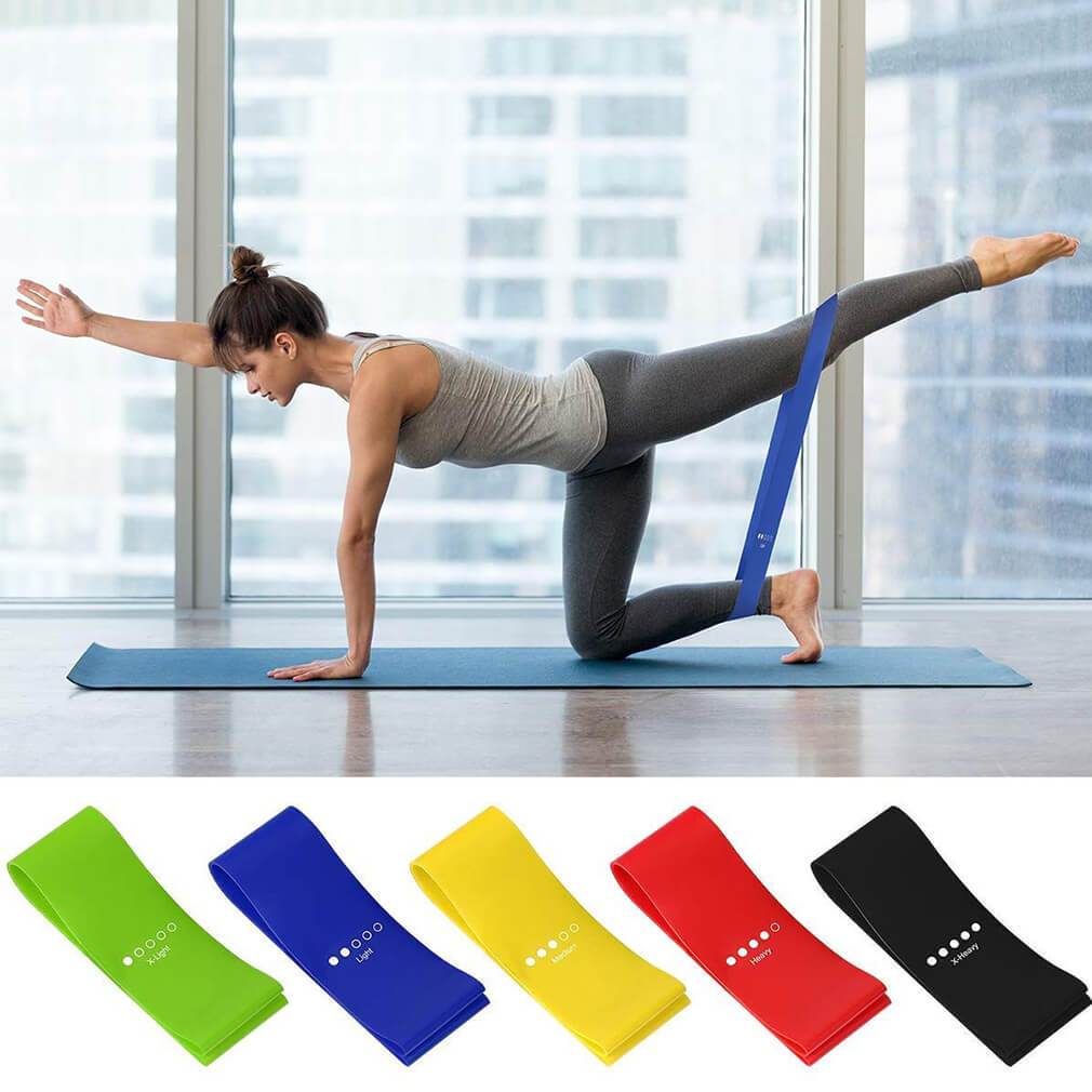 Resistance Loop Exercise Bands, Set of 5